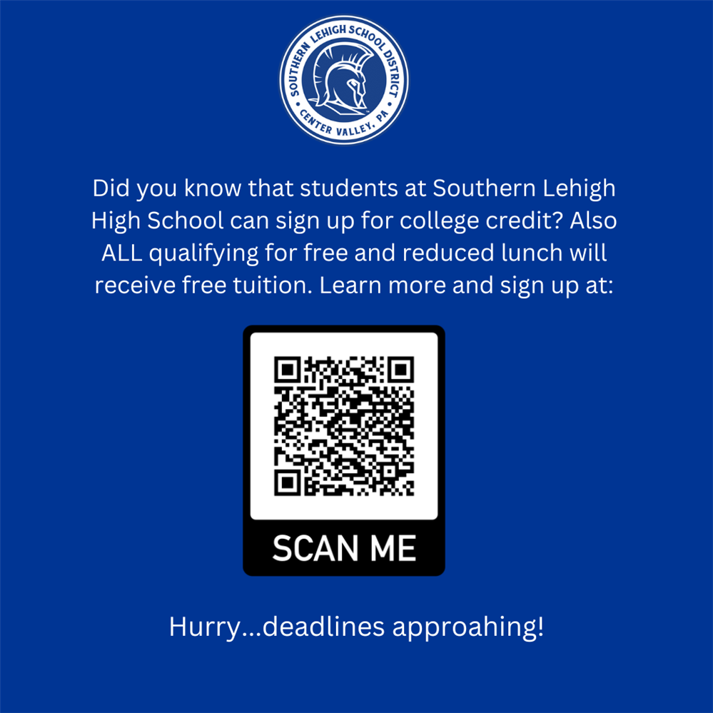  SLHS College Credits